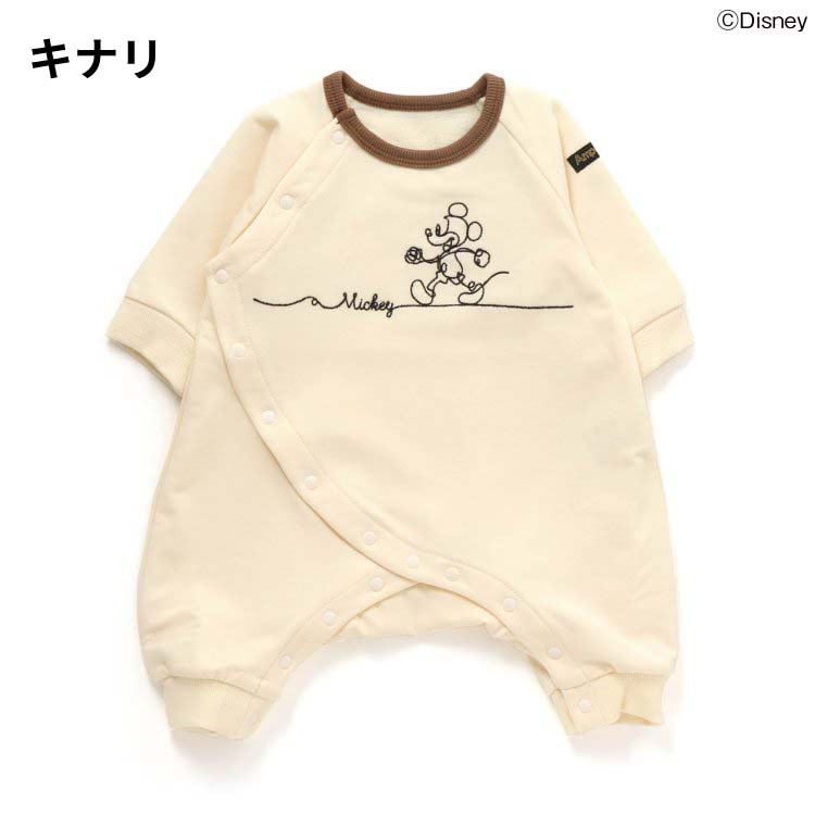 子供服 ディズニーキャラクター刺繍デザインカバーオール / Ampersand（アンパサンド） @sommelier_babygift