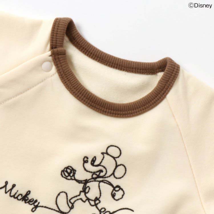 子供服 ディズニーキャラクター刺繍デザインカバーオール / Ampersand（アンパサンド） @sommelier_babygift