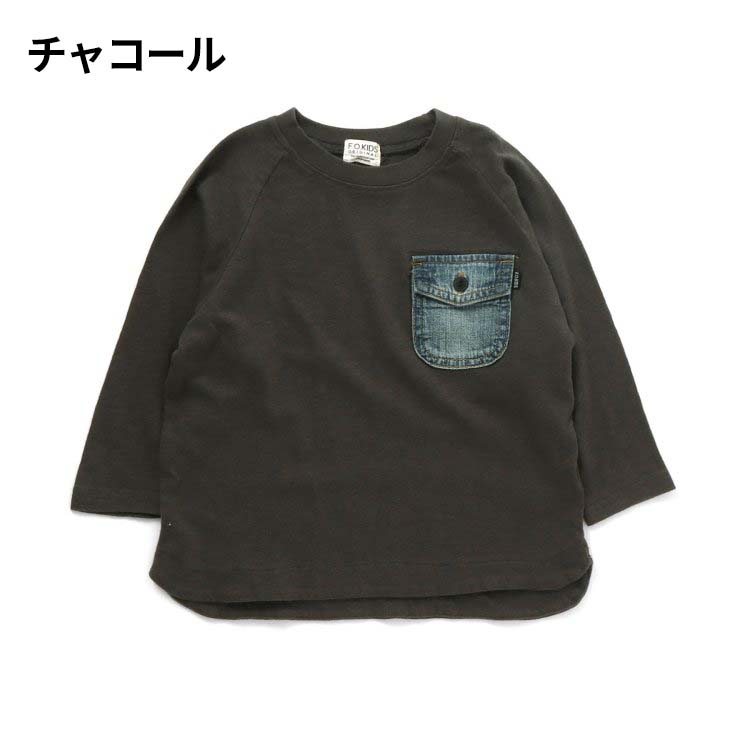 子供服 デニムポケットビッグＴ / F.O.KIDS（エフオーキッズ） @sommelier_babygift