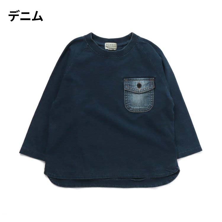子供服 デニムポケットビッグＴ / F.O.KIDS（エフオーキッズ） @sommelier_babygift