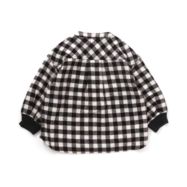 子供服 バンドカラーチェックシャツ / F.O.KIDS（エフオーキッズ） @sommelier_babygift