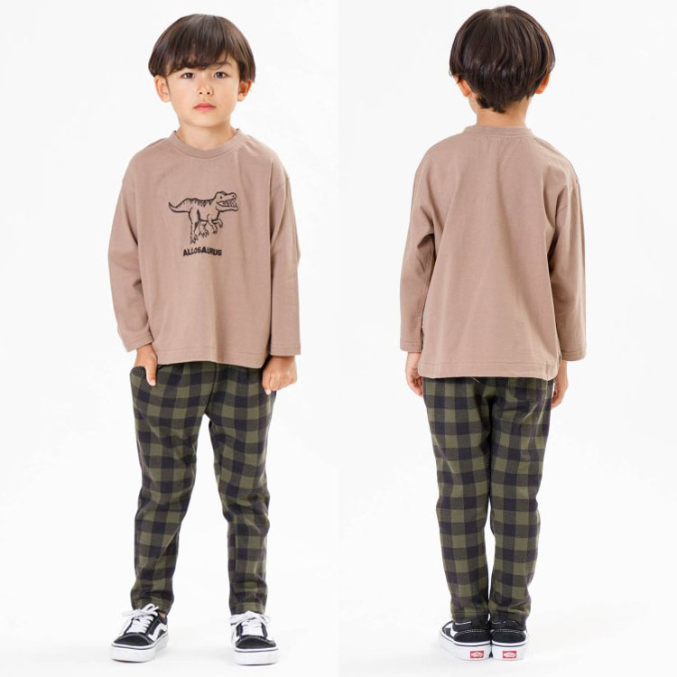 子供服 4色2柄タックテーパードパンツ / F.O.KIDS（エフオーキッズ） @sommelier_babygift