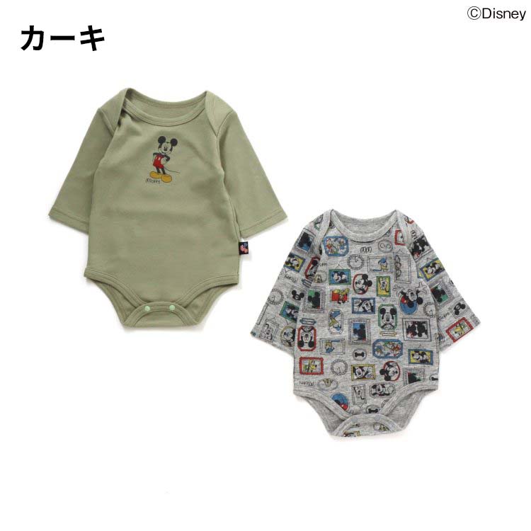 子供服 ディズニーキャラクター 2Ｐボディシャツ / F.O.KIDS（エフオーキッズ） @sommelier_babygift