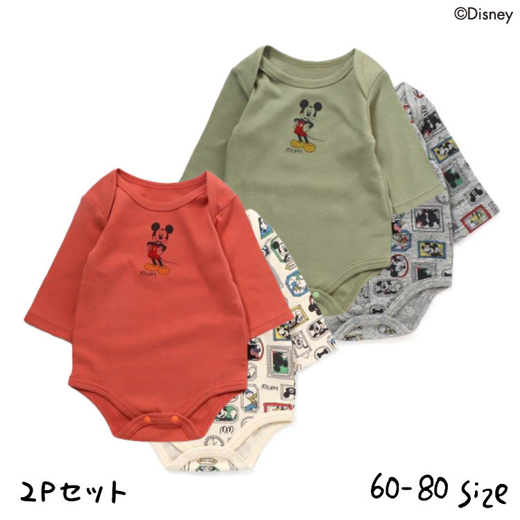 子供服 ディズニーキャラクター 2Ｐボディシャツ / F.O.KIDS（エフオーキッズ） @sommelier_babygift