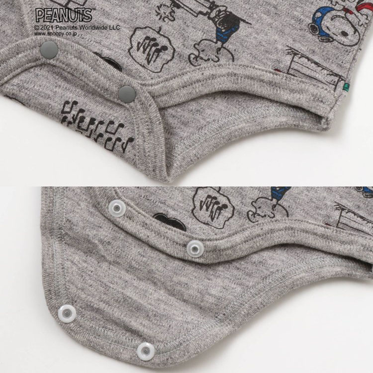 子供服 PEANUTS 2Ｐボディシャツ / F.O.KIDS（エフオーキッズ） @sommelier_babygift