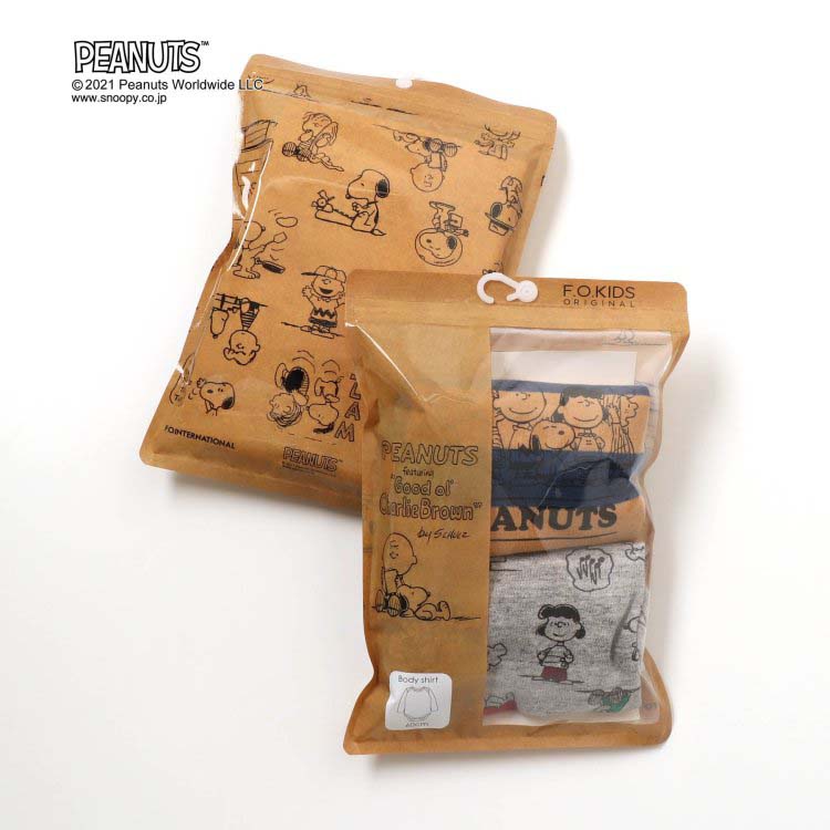 子供服 PEANUTS 2Ｐボディシャツ / F.O.KIDS（エフオーキッズ） @sommelier_babygift