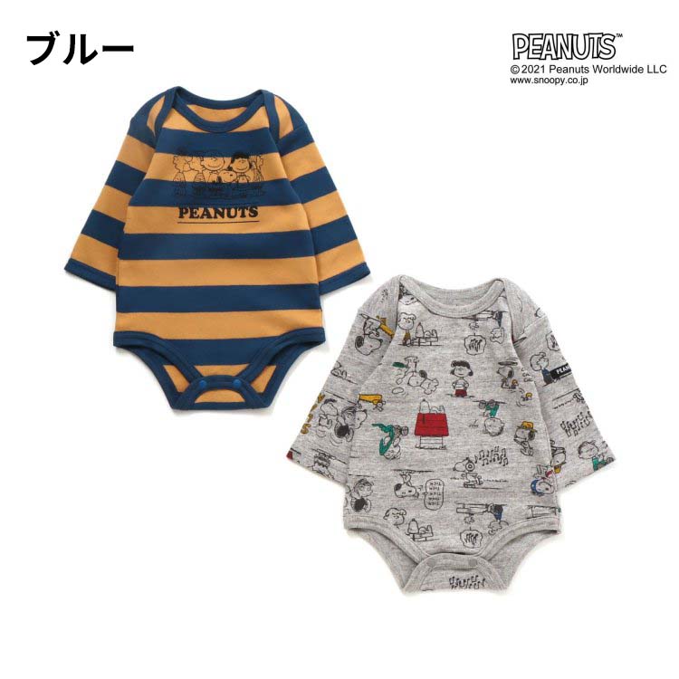 子供服 PEANUTS 2Ｐボディシャツ / F.O.KIDS（エフオーキッズ） @sommelier_babygift