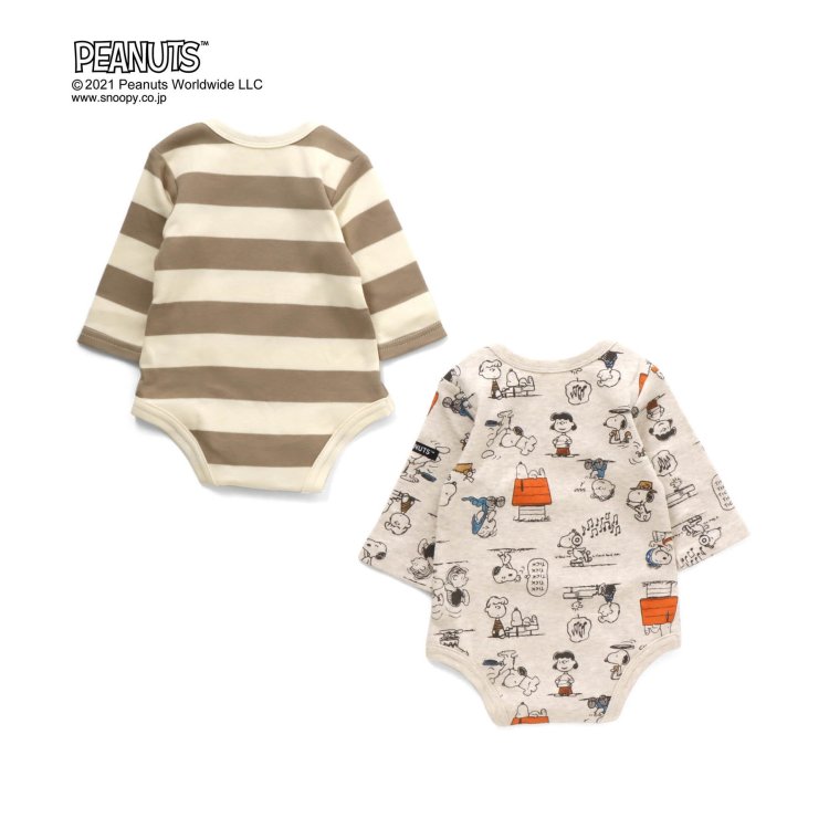 子供服 PEANUTS 2Ｐボディシャツ / F.O.KIDS（エフオーキッズ） @sommelier_babygift