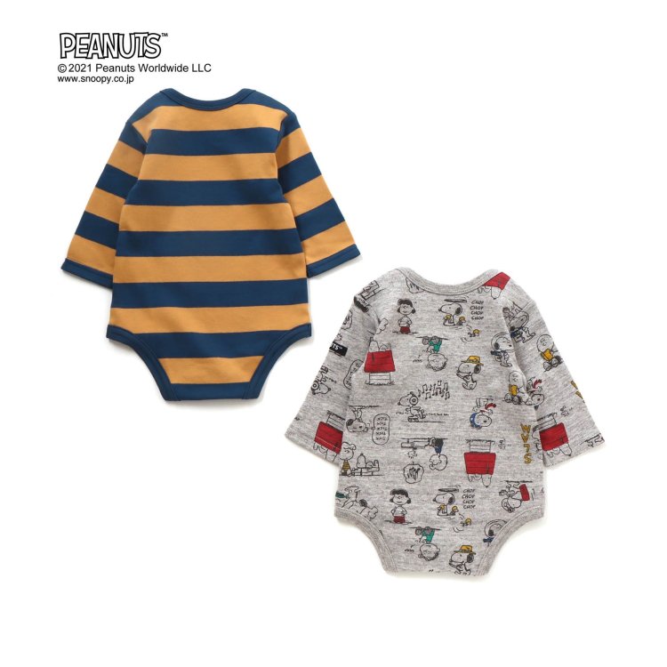 子供服 PEANUTS 2Ｐボディシャツ / F.O.KIDS（エフオーキッズ） @sommelier_babygift