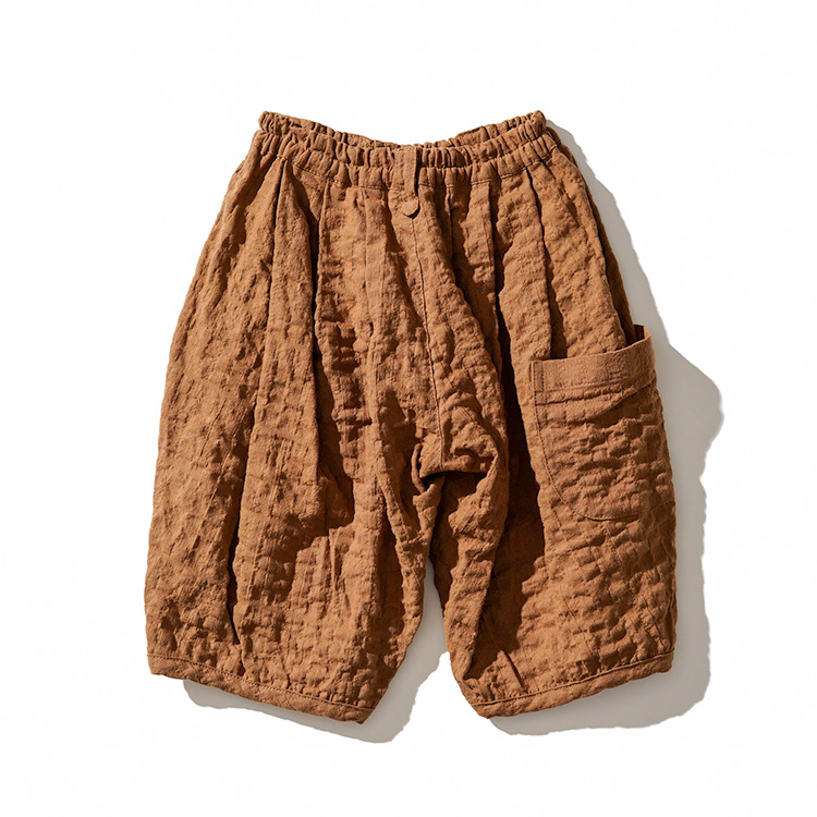 子供服 ショートパンツ シャーリングサッカーワイドタックパンツ ベビー服 キッズ服 男の子 女の子 ボトムス ハーフパンツ ズボン 通園 無地 80 90 100 夏服 春夏 涼しい サルエルパンツ かぼちゃパンツ Sommelier Babygift サイズ カラー 内祝い 出産内祝い