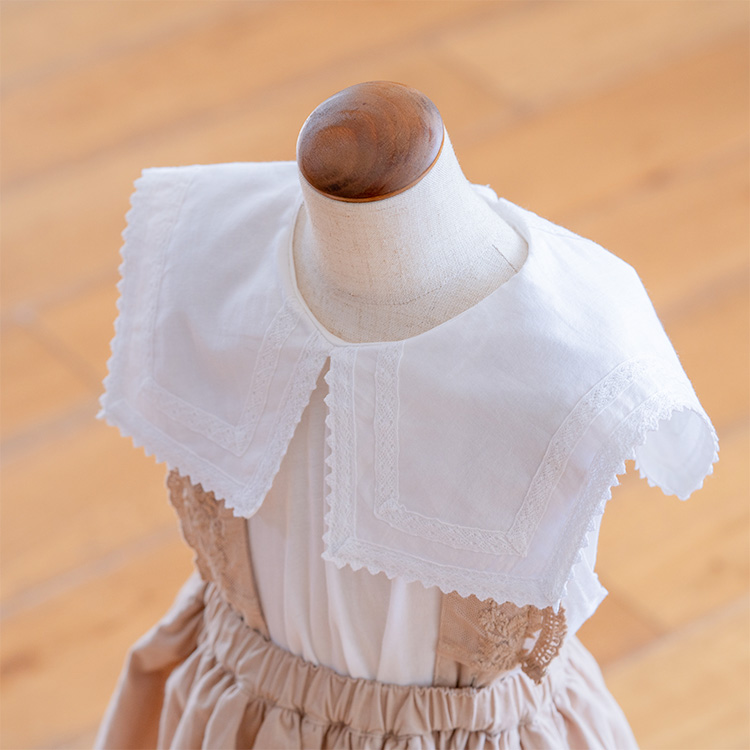 子供服 ノースリーブ ビック衿Tシャツ ベビー服 キッズ服 女の子 トップス 夏 涼しい おしゃれ かわいい 通園 襟付き 無地  80/90/100 お出かけ @sommelier_babygift(サイズ カラー) |『内祝い』『出産 内祝い』『カタログギフト』の【ソムリエ@ギフト】
