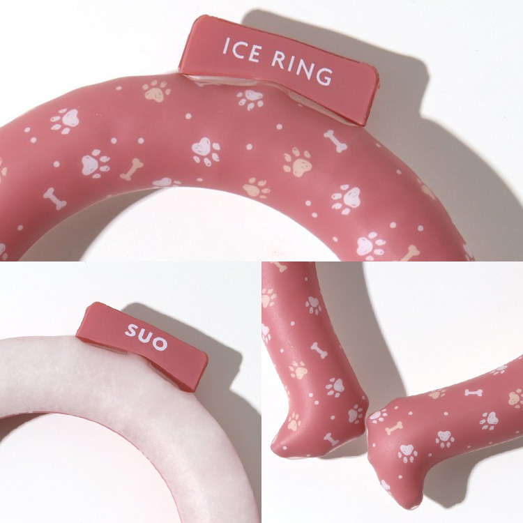 ネッククーラー アイスリング Ice Ring ペット用 送料無料 犬用 小型犬 首 冷却 熱中症対策 暑さ対策 冷たい ひんやりグッズ 冷感グッズ 冷却チューブ アイスネックバンド Suo Sommelier Babygift サイズ カラー 内祝い 出産内祝い カタログギフト の