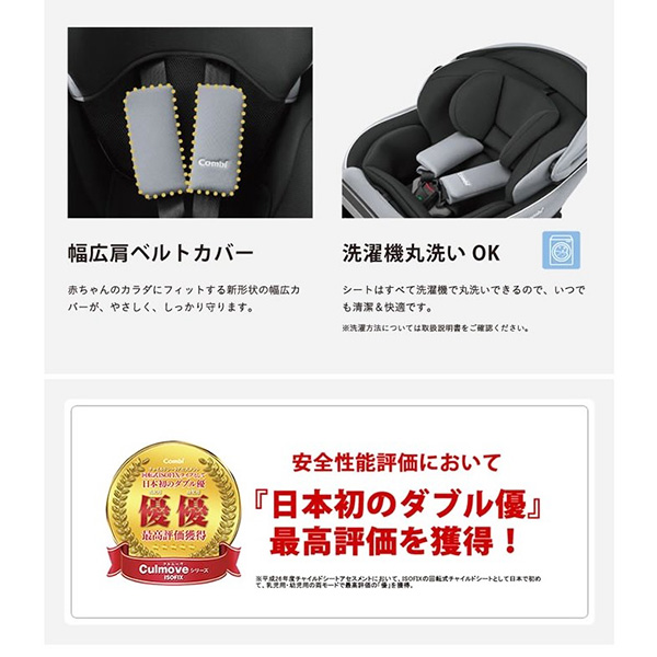 コンビ チャイルドシート クルムーヴスマート Light Isofix エッグショック Jm 内祝い 出産内祝い カタログギフト の ソムリエ ギフト