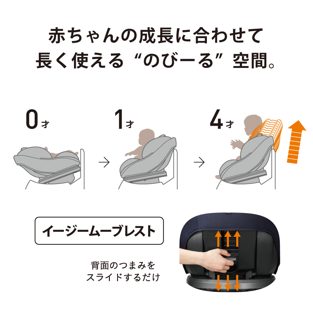 コンビ チャイルドシート クルムーヴスマート ISOFIX エッグショックJL