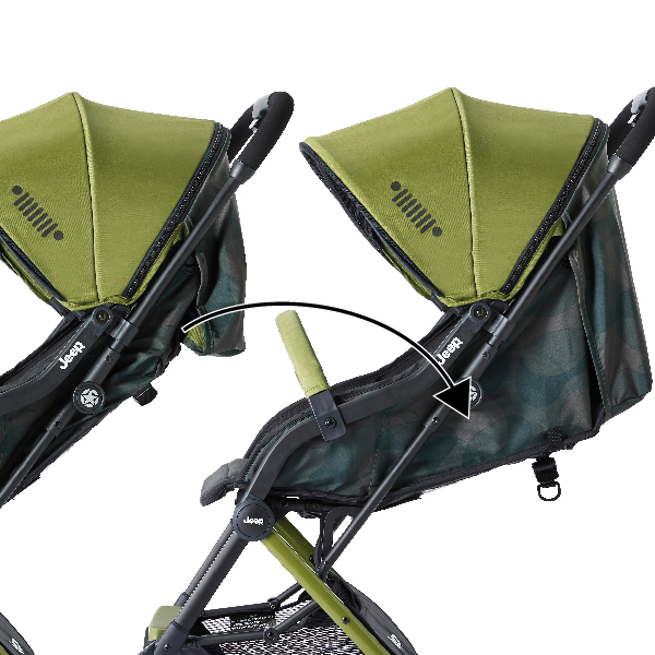 ジープ ベビーカー 1941 説明書、収納袋付き(定価 41800円)