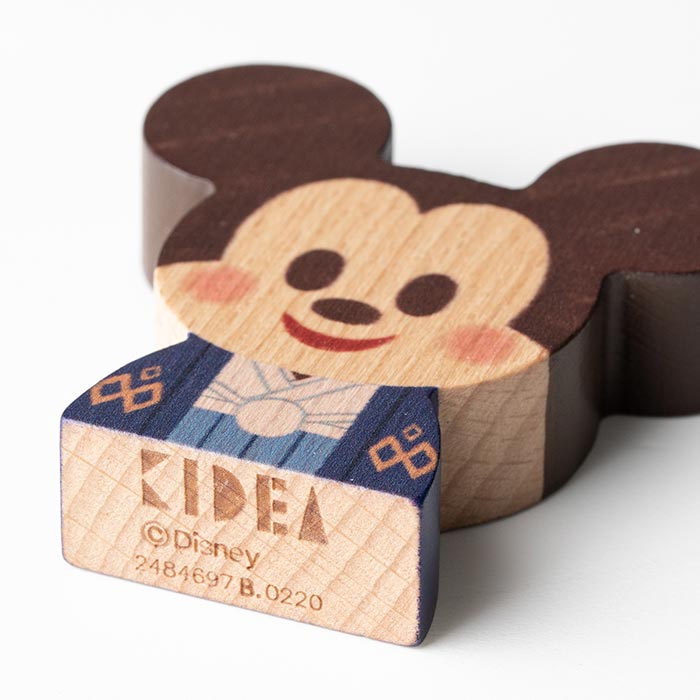 Disney｜KIDEA JAPAN キディア 富士山 ミッキー&ミニー 和装 / 積み木 つみき 日本限定
