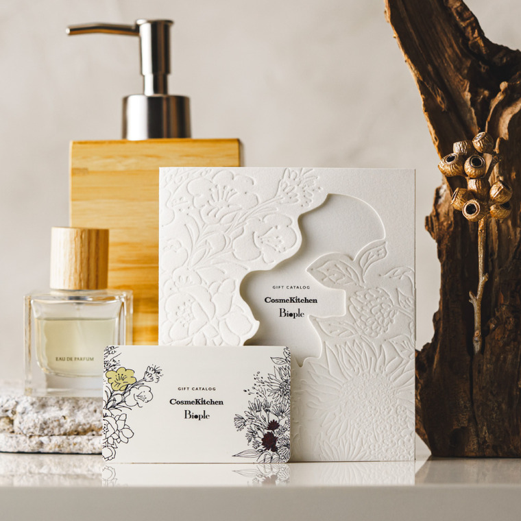 カードカタログギフト CosmeKitchen & Biople (コスメキッチン アンド ビープル) JOY (ジョイ)コース / e-order カードタイプ ギフトカタログ コスメカタログ 送料無料
