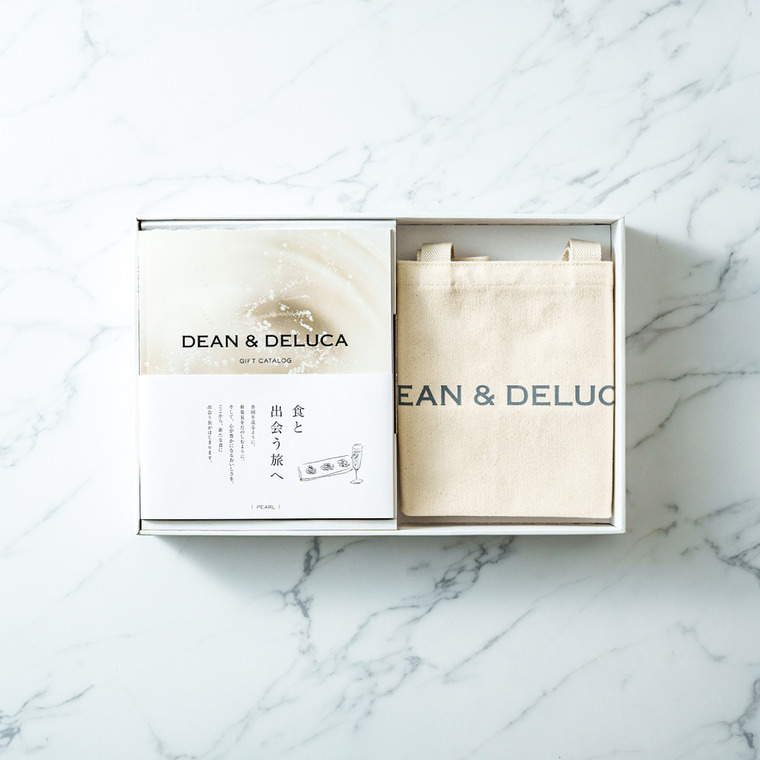 DEAN&DELUCA ギフトカタログ + トートバッグセット ディーンアンドデルーカ カタログギフト パールコース 送料無料