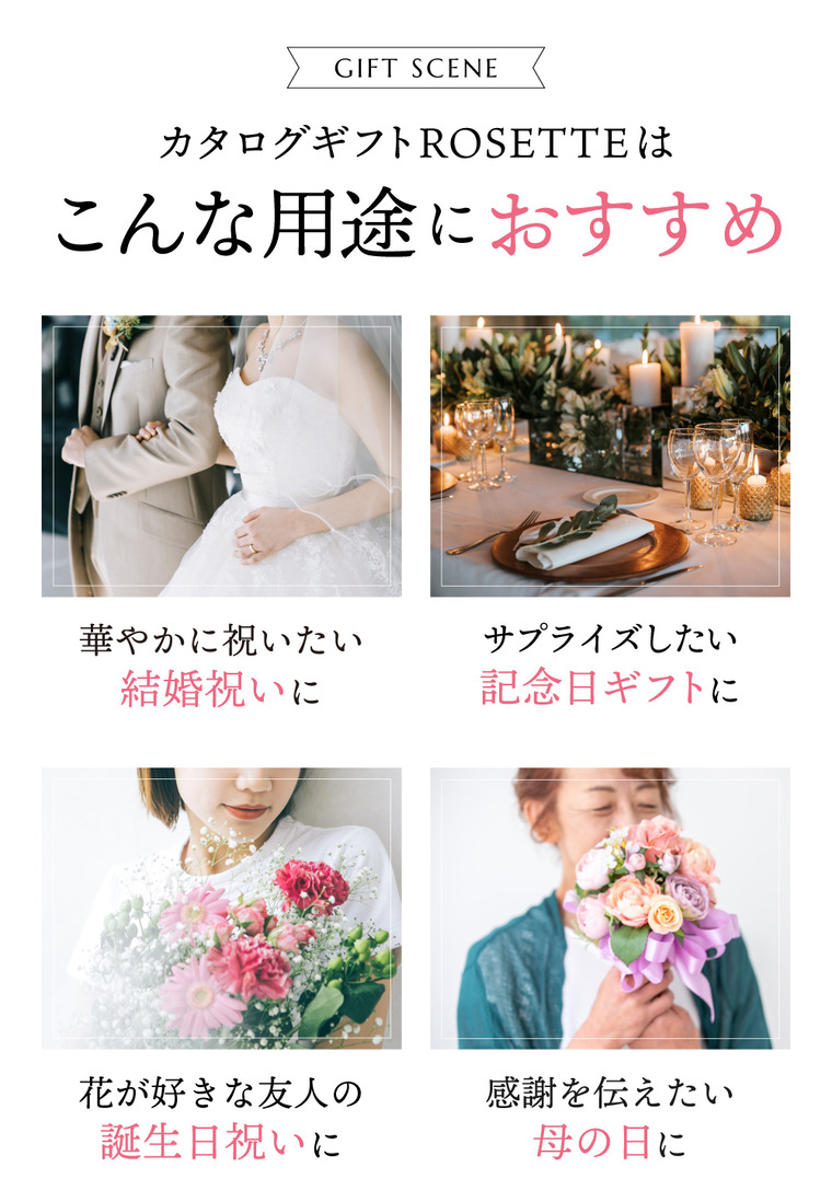 選べるバラのカタログギフト ホシファーム ローゼット メール便