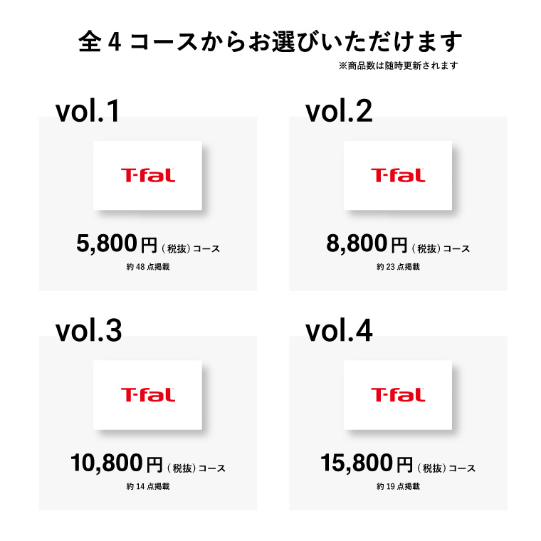 ティファール カードタイプ T-fal vol.2