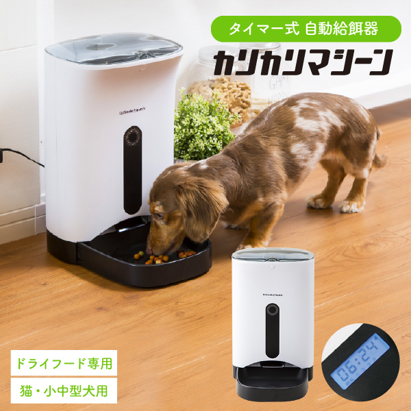 自動餌やり器  自動給餌器 犬 猫 ペット