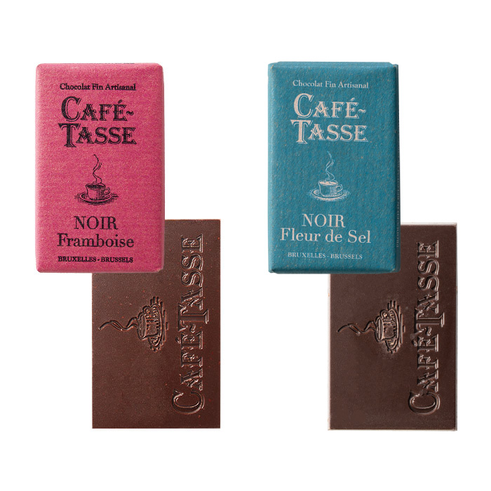 カフェタッセ CAFE TASSE ミニタブレットアソート 24個 チョコレート のし包装メッセージカード不可 C-24 JN