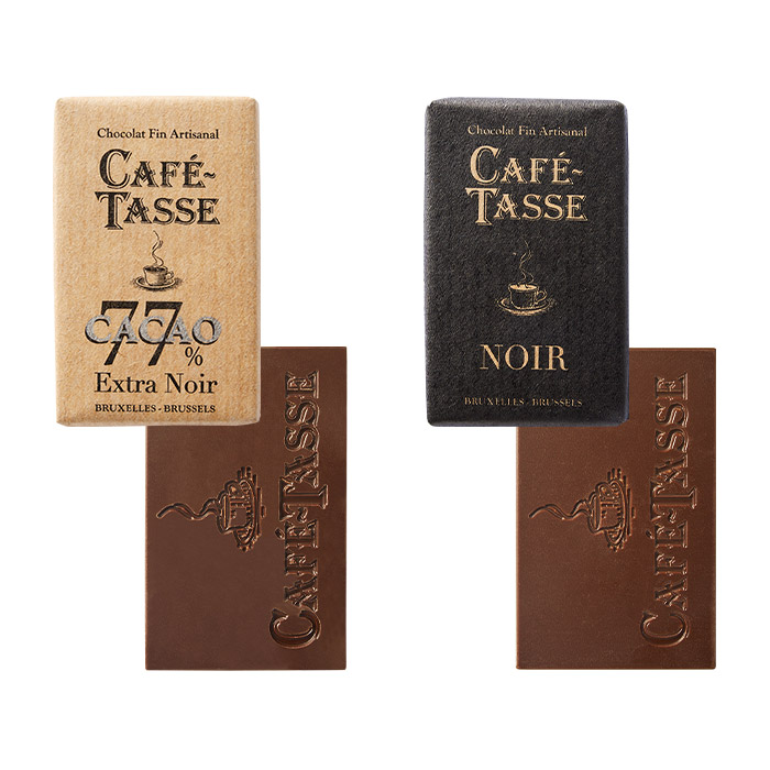 カフェタッセ CAFE TASSE ミニタブレットアソート 24個 チョコレート のし包装メッセージカード不可 C-24 JN