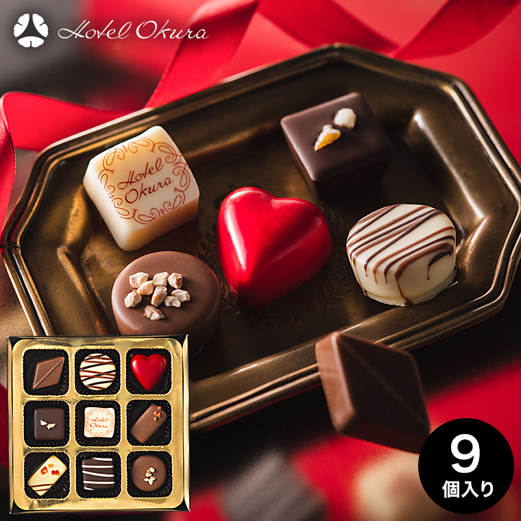 ホテルオークラ スペシャルショコラ （9個） チョコレート のし包装メッセージカード不可 C-24 KD