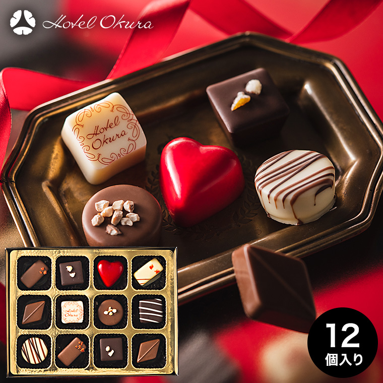 ホテルオークラ スペシャルショコラ （12個） チョコレート のし包装メッセージカード不可 C-24 KE