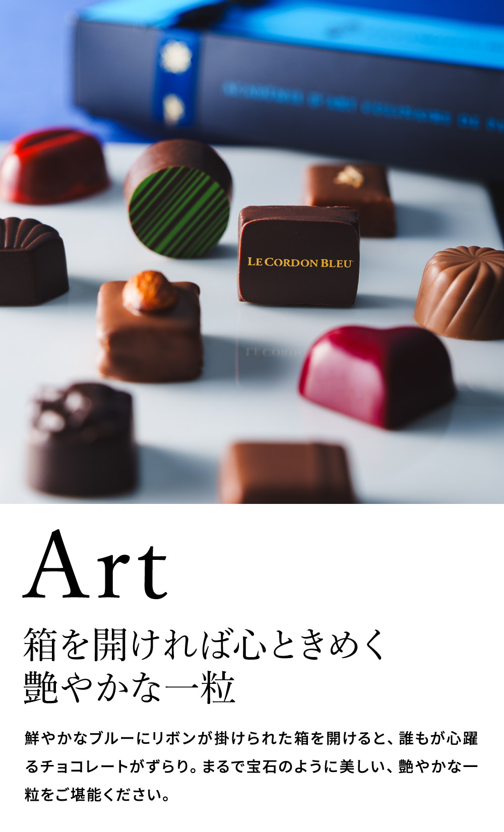 ル・コルドン・ブルー ショコラ・デコール5 C-26 HA / バレンタイン のし包装メッセージカード不可 LE CORDON BLEU ボンボンショコラ