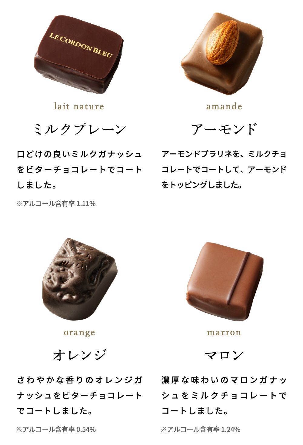 ル・コルドン・ブルー ショコラ・デコール10 C-26 HB / のし包装メッセージカード不可 LE CORDON BLEU ボンボンショコラ バレンタインチョコ チョコレート スイーツ おしゃれ ブランドチョコ 手土産 JGS バレンタイン 2026 バレンタインデー バレンタインギフト2026