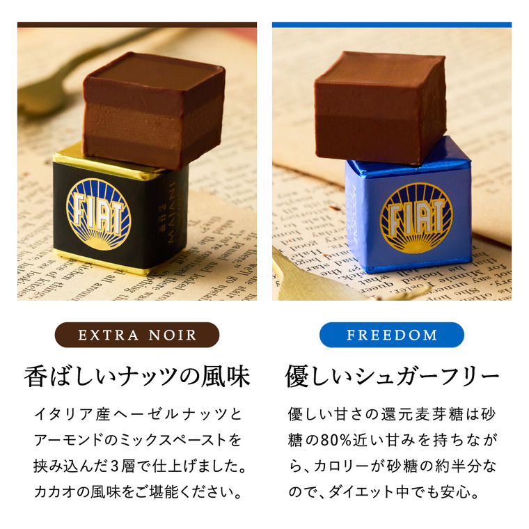 FIAT フィアット チョコレート・ミニカーセット缶 マイアーニ Majani C-26 / バレンタイン のし包装メッセージカード不可