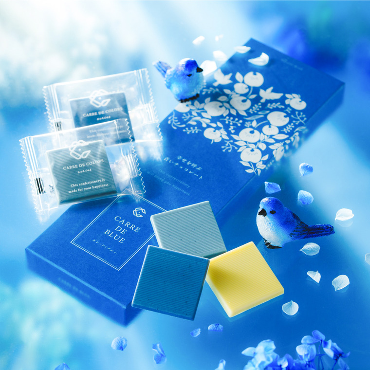 CARRE DE BLUE（カレ・ド・ブルー）幸せを呼ぶ青いチョコレート C-26 LA バレンタイン のし包装メッセージカード不可