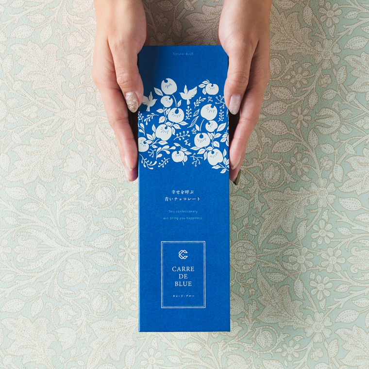 CARRE DE BLUE（カレ・ド・ブルー）幸せを呼ぶ青いチョコレート C-26 LA バレンタイン のし包装メッセージカード不可