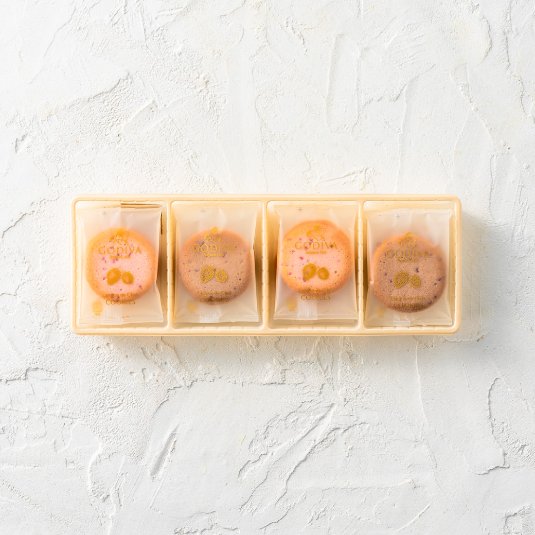 バレンタインギフト2026 ゴディバ GODIVA あまおう苺ラングドシャクッキー アソートメント 8枚入 210424