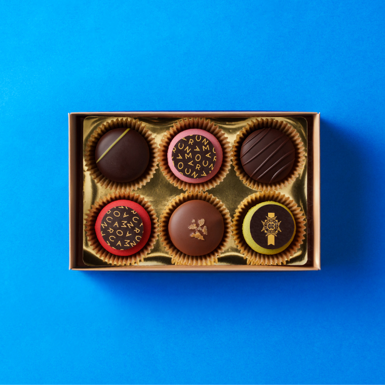 ル・コルドン・ブルー ショコラマカロン6 C-26 HC  / バレンタイン のし包装メッセージカード不可 LE CORDON BLEU マカロン /