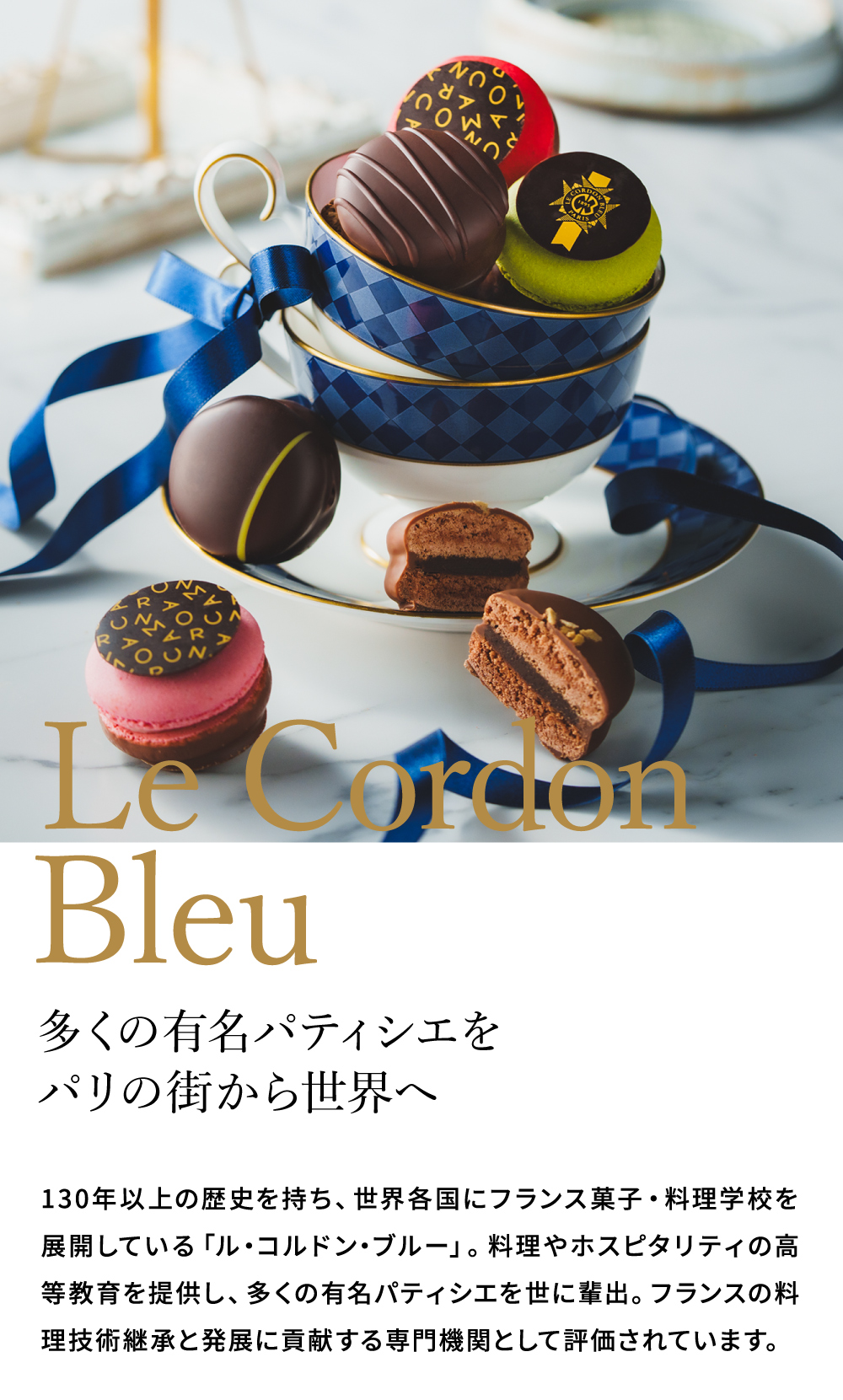 ル・コルドン・ブルー ショコラマカロン6 C-26 HC  / バレンタイン のし包装メッセージカード不可 LE CORDON BLEU マカロン /