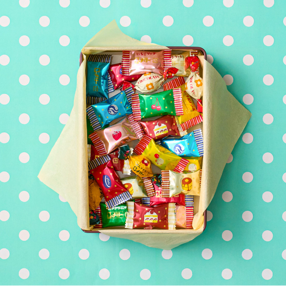 【おまとめ】メリーチョコレート　はじけるキャンディチョコレート　喫茶メニュー缶 メリーチョコレート はじけるキャンディチョコレート。］喫茶メニュー