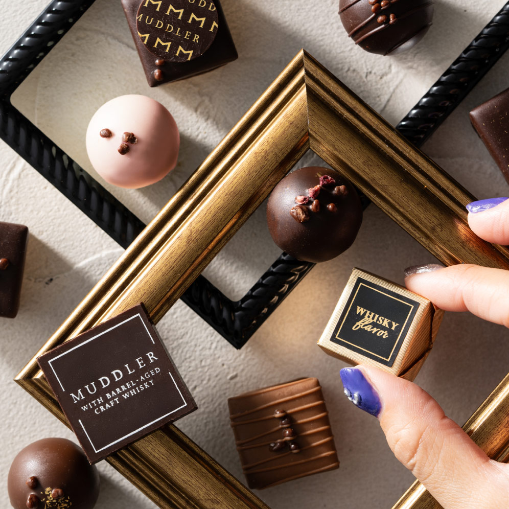 モロゾフ MUDDLER （マドラー） 10個入 C-26 BK バレンタイン のし包装メッセージカード不可