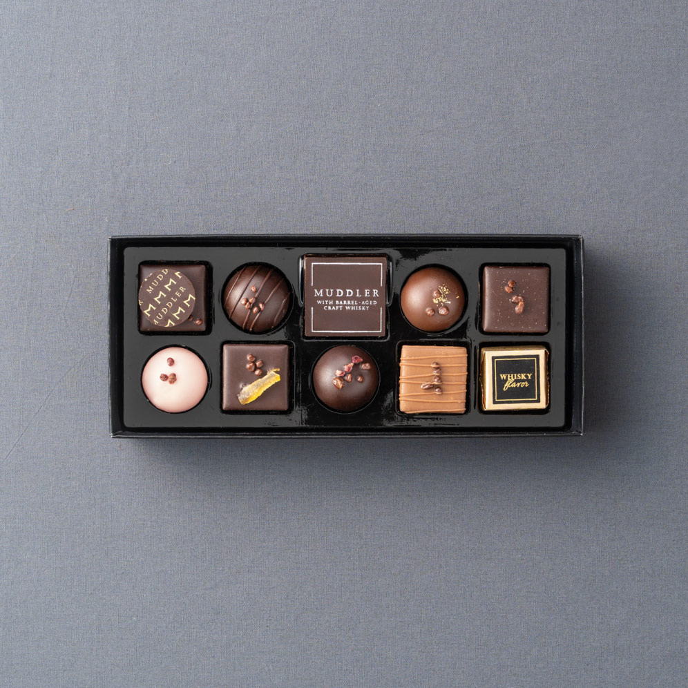 モロゾフ MUDDLER （マドラー） 10個入 C-26 BK バレンタイン のし包装メッセージカード不可