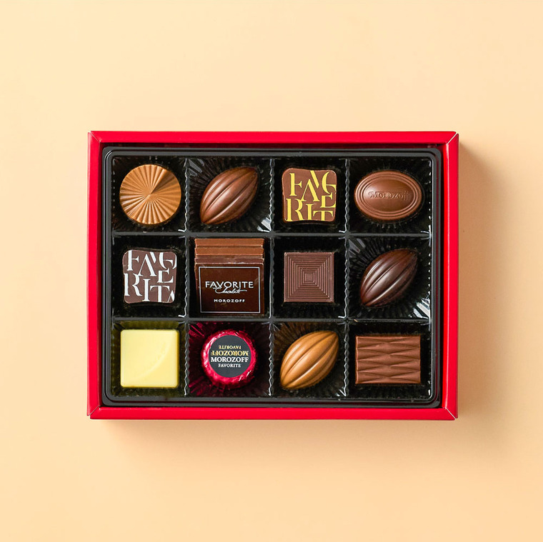 モロゾフ フェイバリット 14個 C-26 BN バレンタイン のし包装メッセージカード不可