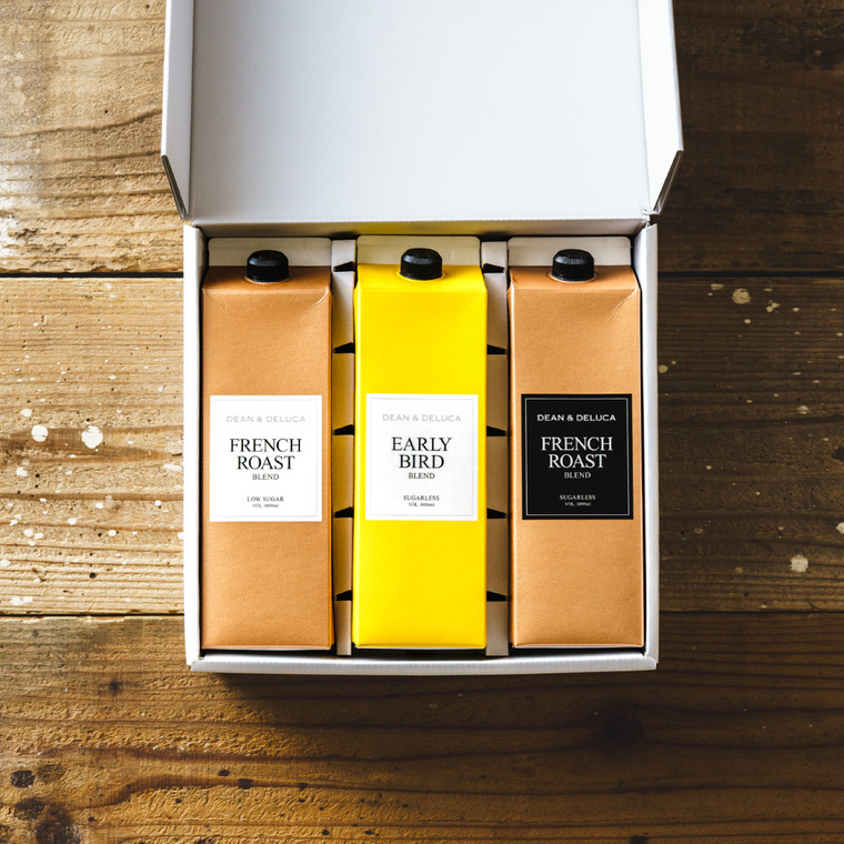 コーヒーギフト DEAN & DELUCA ディーンアンドデルーカ アイスコーヒー3本ギフト 送料無料
