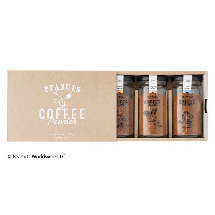 PEANUTS coffee スヌーピー コーヒー 3 Bottle Gift Box