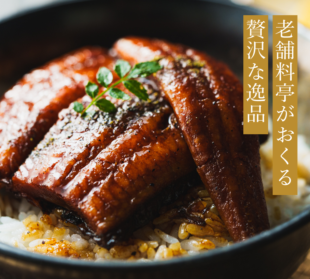 送料無料 グルメ 京料理六盛 国産うなぎ蒲焼セット 3人前 RM-U3 メーカー直送 冷凍便