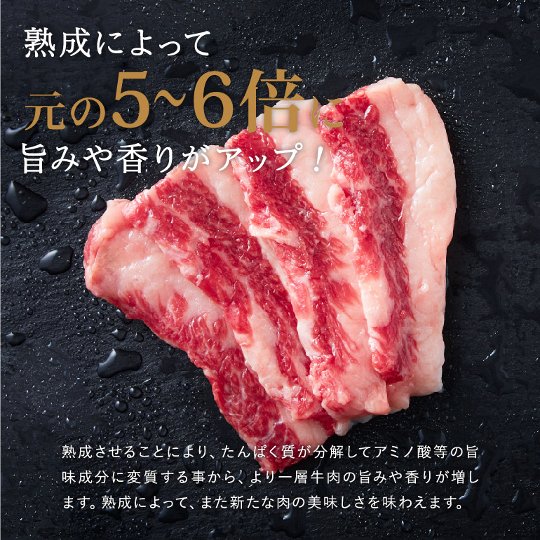 門崎熟成肉 塊焼き・塊肉（霜降り：120g×3個）&牛醤セット（メーカー直送）（冷凍便）