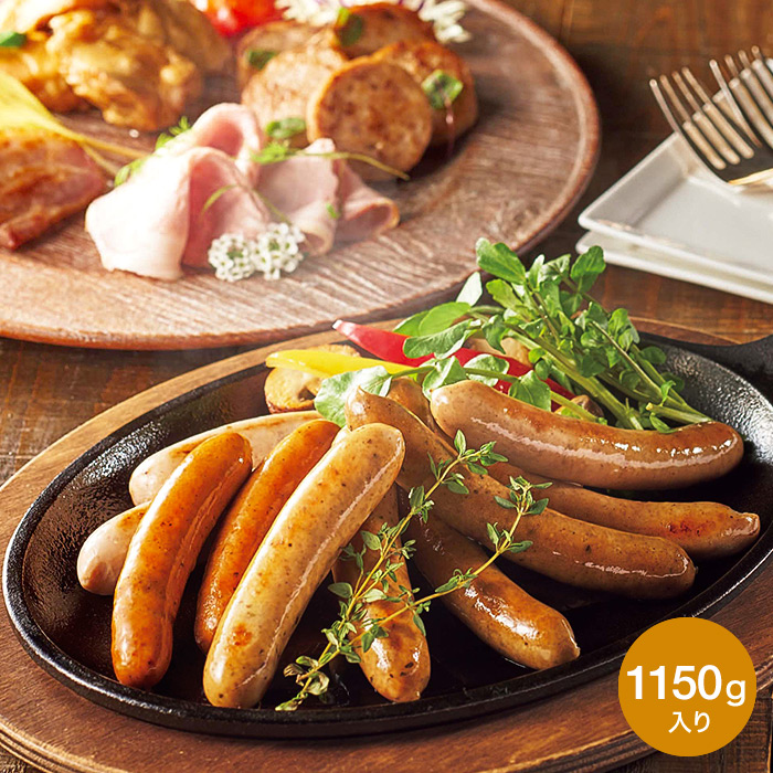 ANA’s FRESH GIFT ぐるめくにひろ ベーコンとハムソーセージ詰合せ 送料無料 メーカー直送