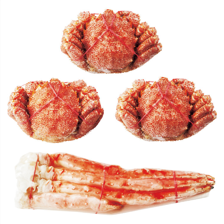 グルメギフト ANA’s FRESH GIFT たらば毛蟹食べ比べ メーカー直送 冷凍便
