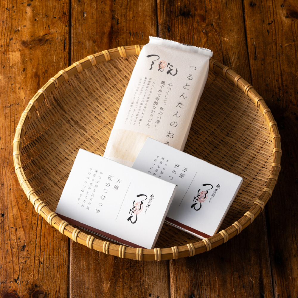 つるとんたん かけのおうどん 3人前 KH-01 /  乾麺 お取り寄せグルメ 高級 詰め合わせ 写真入り メッセージカード無料 gws