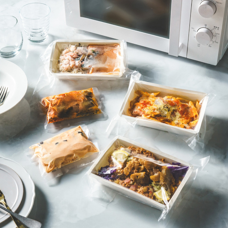 DEAN & DELUCA ディーンアンドデルーカ レディミール5種ギフト デリ惣菜 冷凍便 メーカー直送 のし・包装・メッセージカード不可 送料無料