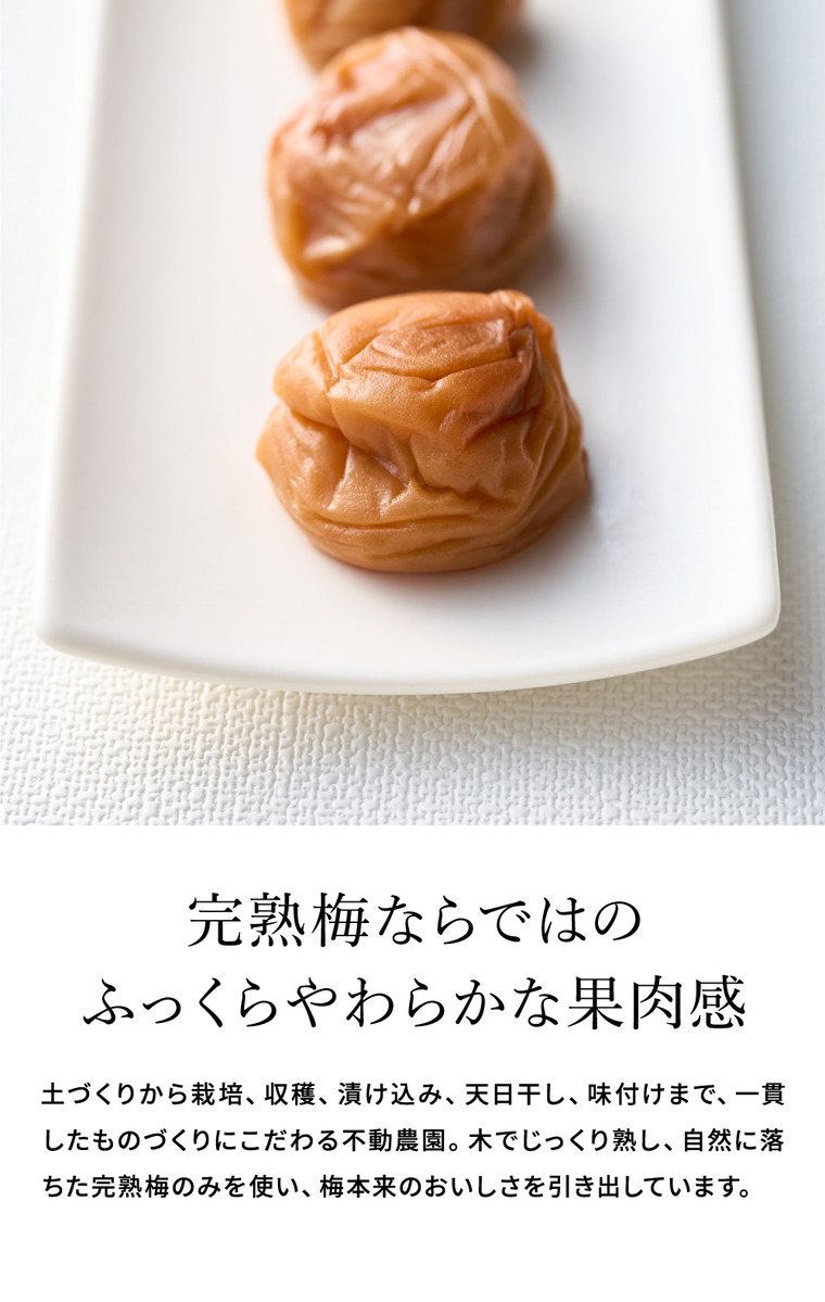 敬老の日 プレゼント DEAN&DELUCA ディーンアンドデルーカ 不動農園 紀州南高梅 小箱 梅干 のし・包装不可 ギフト ディーン&デルーカ JGS 9/18以降の順次出荷